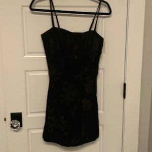 urban outfit black mini dress